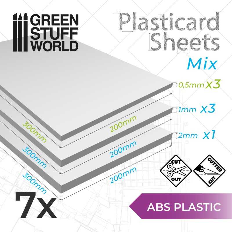 Plasticard板-MIX pack 7板 - 塑胶板