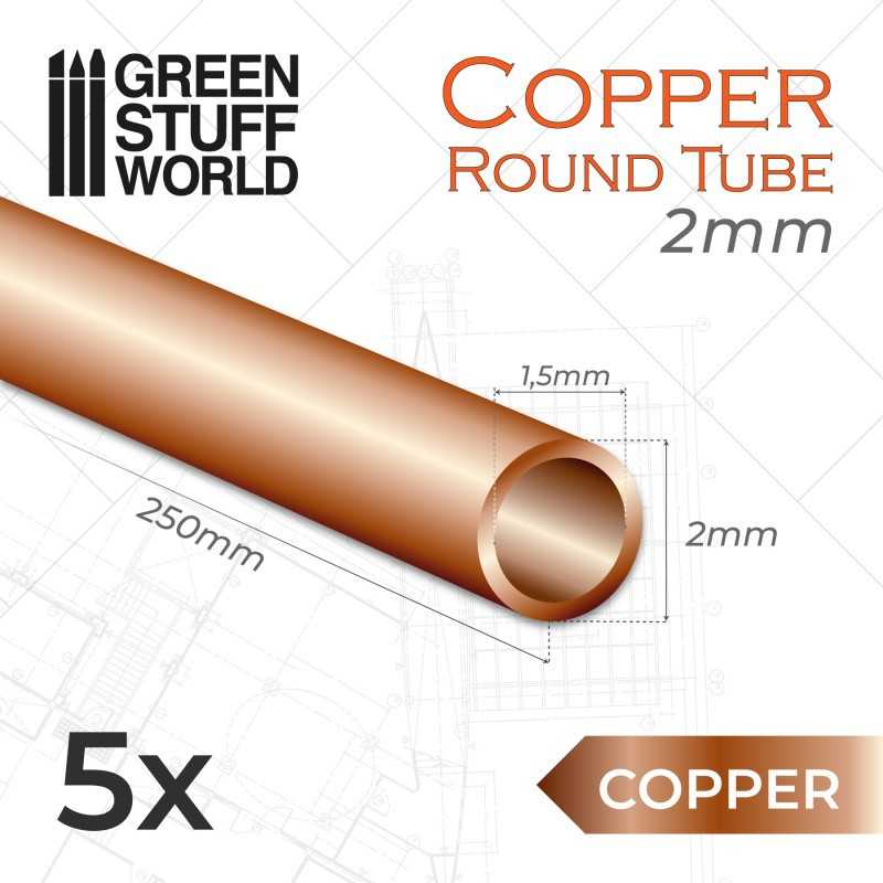 Round Copper tube 2mm | Copper