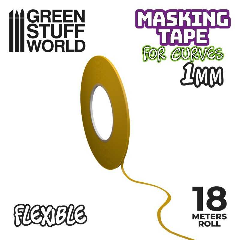 Flexible Masking Tape - 1mm | Masking tape for curves