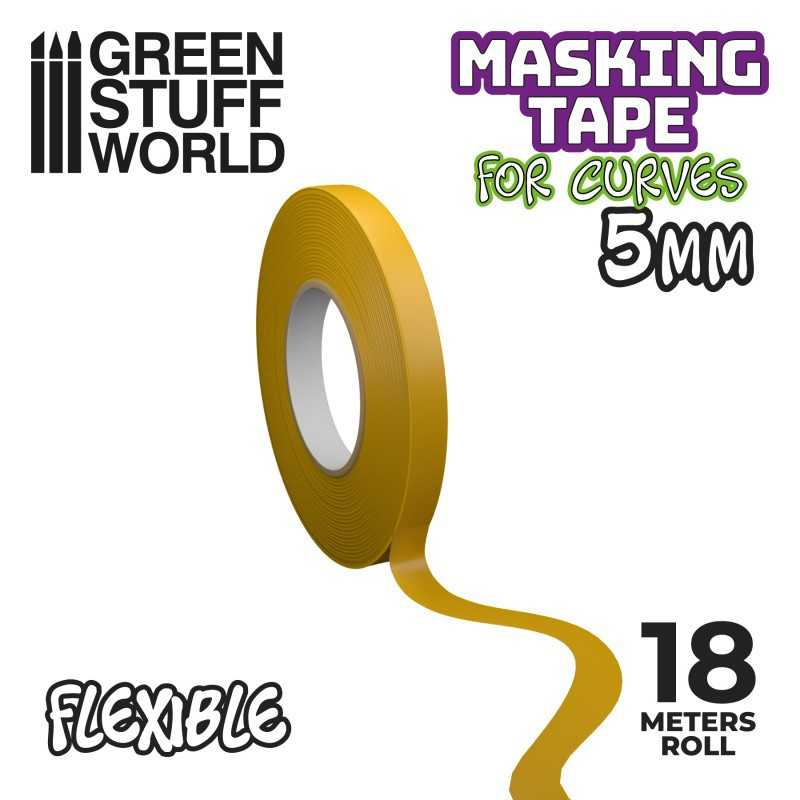 Flexible Masking Tape - 5mm | Masking tape for curves