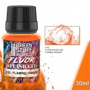 Splash Gel - Flaming Orange | Flaming Textures