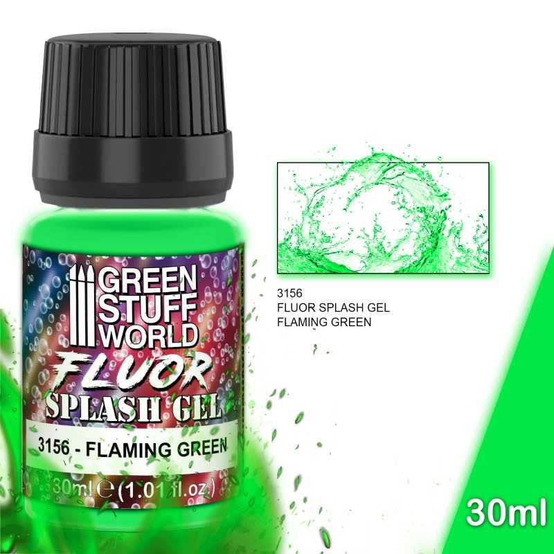 Splash Gel - Flaming Green | Flaming Textures