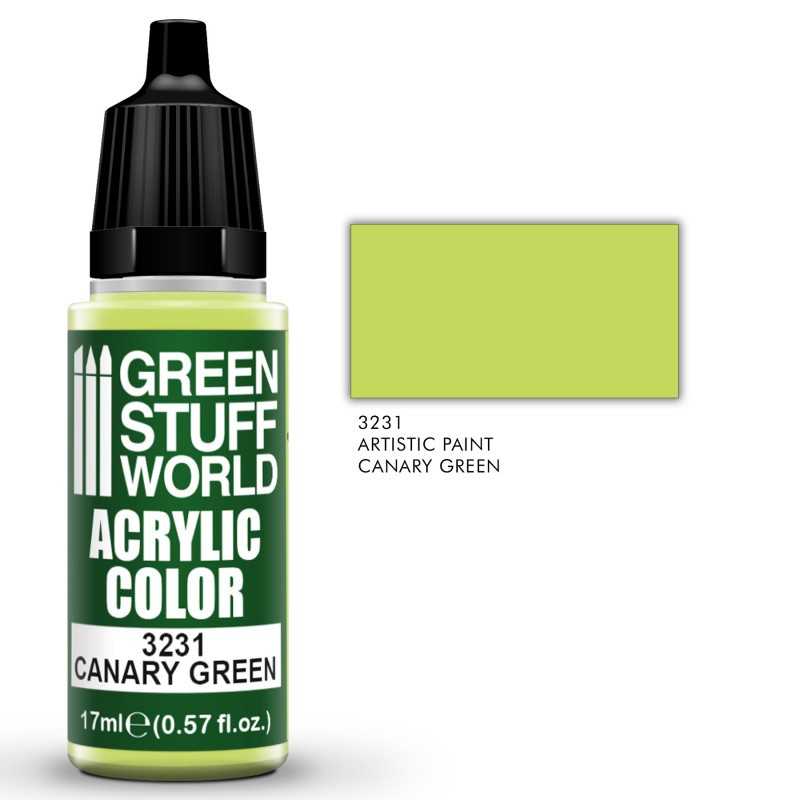Acrylic Color CANARY GREEN | Paint