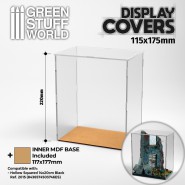 Acrylic Display Covers 115x175mm (22cm high)
