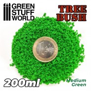 泡沫植绒 - 中绿色 - 200 ml - 泡沫植绒