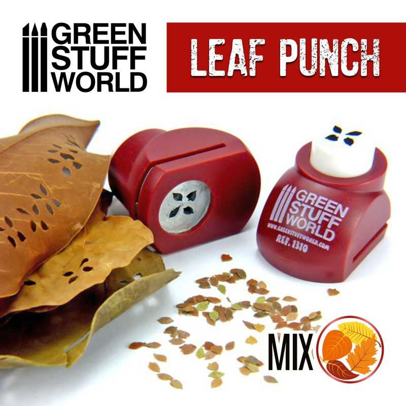 Miniature Leaf Punch RED | Inicio