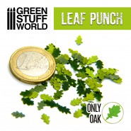 Miniature Leaf Punch LIGHT GREEN | Big 1/16-1/22-1/30