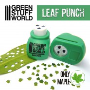 Miniature Leaf Punch MEDIUM GREEN | Big 1/16-1/22-1/30