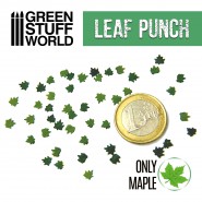 Miniature Leaf Punch MEDIUM GREEN | Big 1/16-1/22-1/30