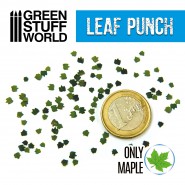 Miniature Leaf Punch MEDIUM BLUE | Medium 1/35-1/43-1/48