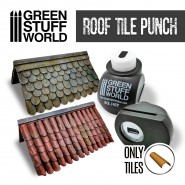 Miniature ROOF TILE Punch | Medium 1/35-1/43-1/48