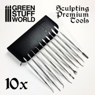 10x Professional Sculpting Tools with case