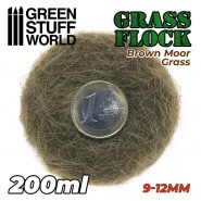 静电草粉 9-12mm - Brown Moor Grass - 200 ml - 9-12 mm 草粉