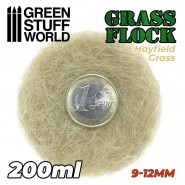 Static Grass Flock 9-12mm - HAYFIELD GRASS - 200 ml | Grass 9-12 mm