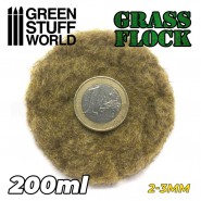 Static Grass Flock 2-3mm - SAVANNA PASTURE - 200 ml | Grass 2-3 mm