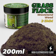 靜電草粉 2-3mm - WASTELAND WEED - 200 ml - 2-3 mm 草粉