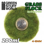静电草粉 4-6mm - SPRING GRASS - 200 ml - 4-6 mm 草粉