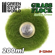 静电草粉 9-12mm - SPRING GRASS - 200 ml - 9-12 mm 草粉