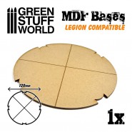 MDF Bases - Round 120 mm (Legion) | Star Wars Legion MDF bases