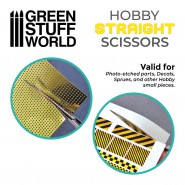 Hobby Scissors - Straight Tip | Cutting tools and accesories