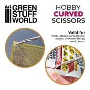 Hobby Scissors - Curved Tip | Cutting tools and accesories