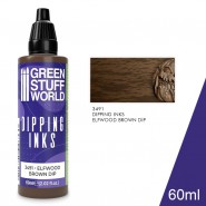 Dipping ink 60 ml - ELFWOOD BROWN DIP - Dipping inks