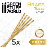 Brass Tubes 1mm