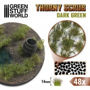 Thorny Scrubs - DARK GREEN | Thorny Spiky