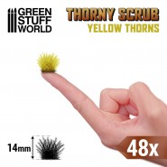 Thorny Scrubs - YELLOW THORNS | Thorny Spiky