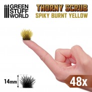 Thorny Scrubs - BURNT YELLOW | Thorny Spiky
