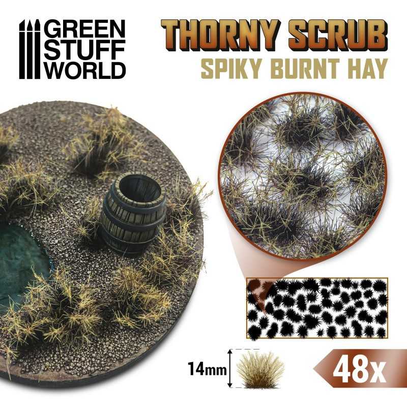 Thorny Scrubs - BURNT HAY | Thorny Spiky