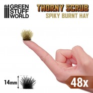 Thorny Scrubs - BURNT HAY | Thorny Spiky