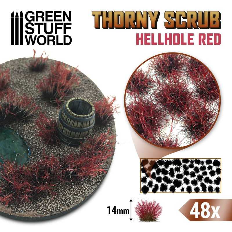 Thorny Scrubs - HELLHOLE RED | Thorny Spiky