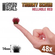 Thorny Scrubs - HELLHOLE RED | Thorny Spiky