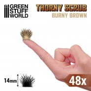 Thorny Scrubs - BURNY BROWN | Thorny Spiky