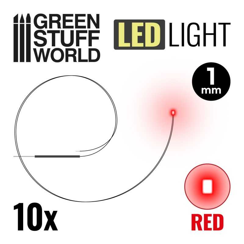 LED灯 红光 - 1mm - 1 mm LED灯