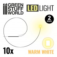 LED燈 暖白光 - 2mm - 2 mm LED燈