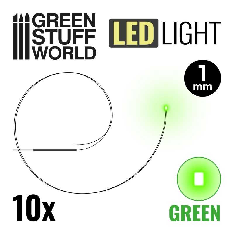 LED燈 綠光 - 1mm - 1 mm LED燈