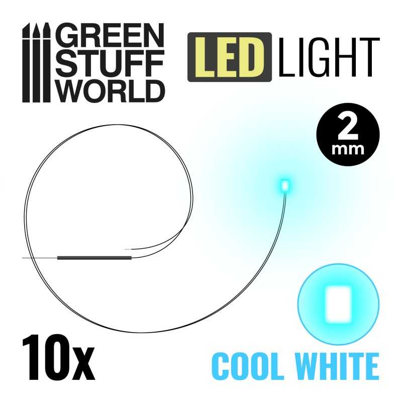 LED燈 冷白光 - 2mm - 2 mm LED燈