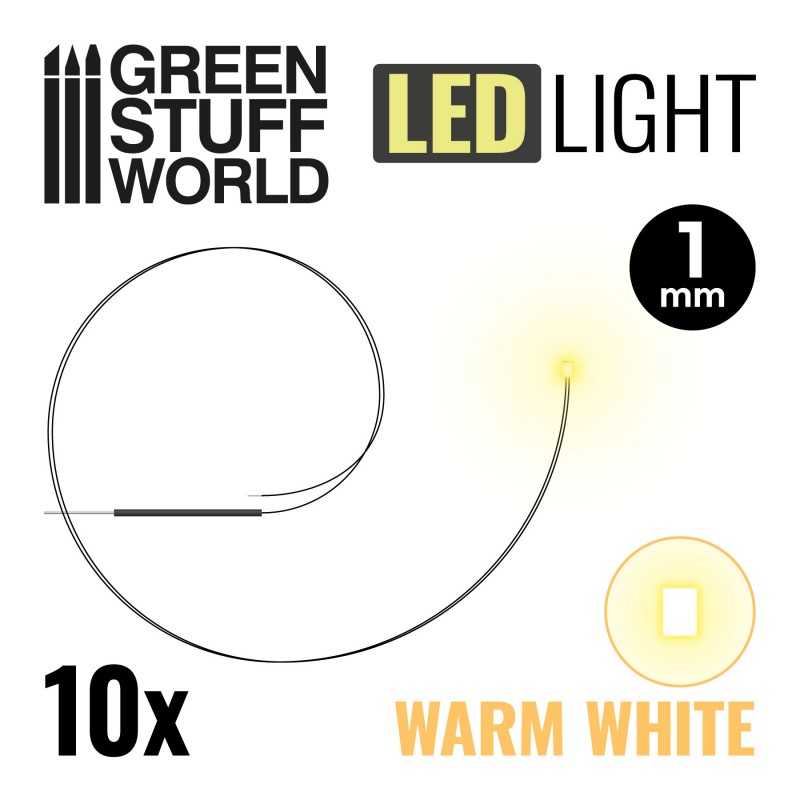 Warm White LED Lights - 1mm | LED Lights 1mm