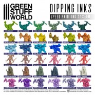 Dipping ink 60 ml - GREEN GHOST DIP - Dipping inks